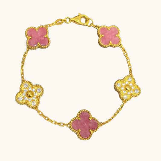 CLOVER | BRANSOLETKA KRYSZTAŁOWA