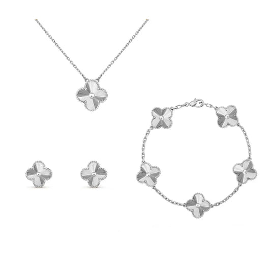 CLOVER | ZESTAW SREBRNY DELUXE