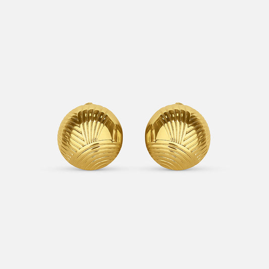 CIRCLE EARRINGS GOLD