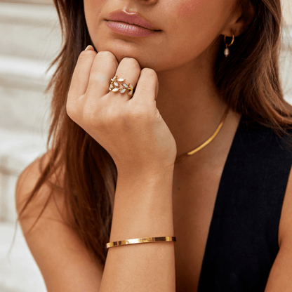 Rina Gold Bangle